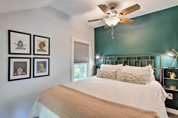 3 bedrooms, iron/ironing board, free WiFi, bed sheets