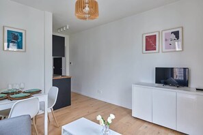 Dining - New apartment Boulogne facing  "Les passages" (Boulogne-Billancourt)