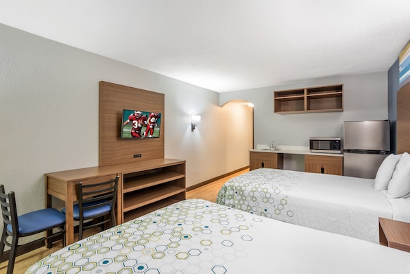 In-room safe, desk, laptop workspace, blackout curtains