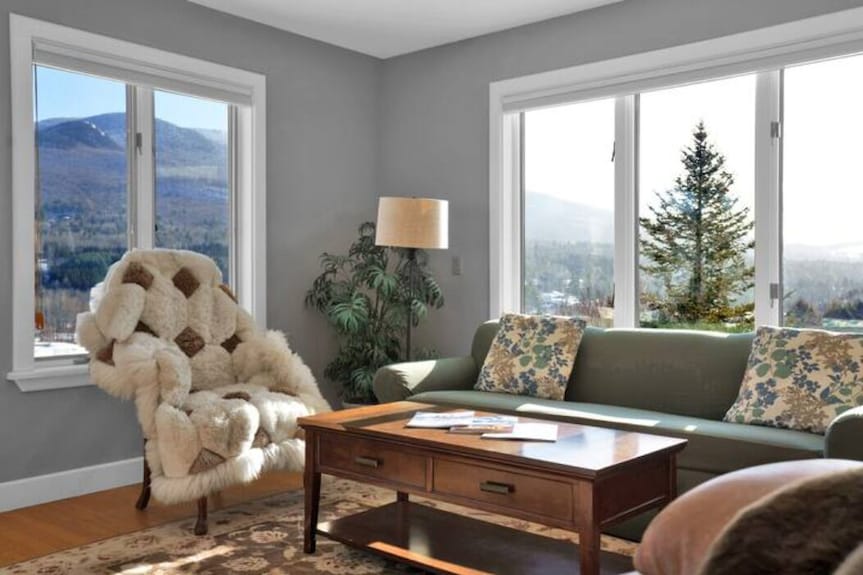 Spacious Stowe Home On 7 Acres With Mountain Views - Waterbury Village Historic District, VT