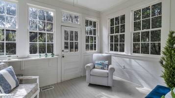 TV connectée, cheminée