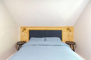 2 chambres, bureau, Wi-Fi, literie fournie