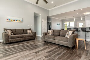 House, 4 Bedrooms | Living area - Transparent Sea - 105 Tampico 4 Bedroom Home by RedAwning (Dauphin Island)