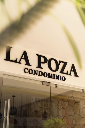 Front of property - La Poza (Isla Mujeres)