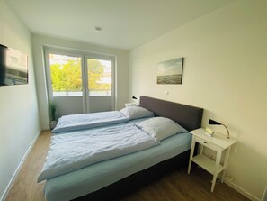 2 chambres, lit parapluie, Wi-Fi gratuit