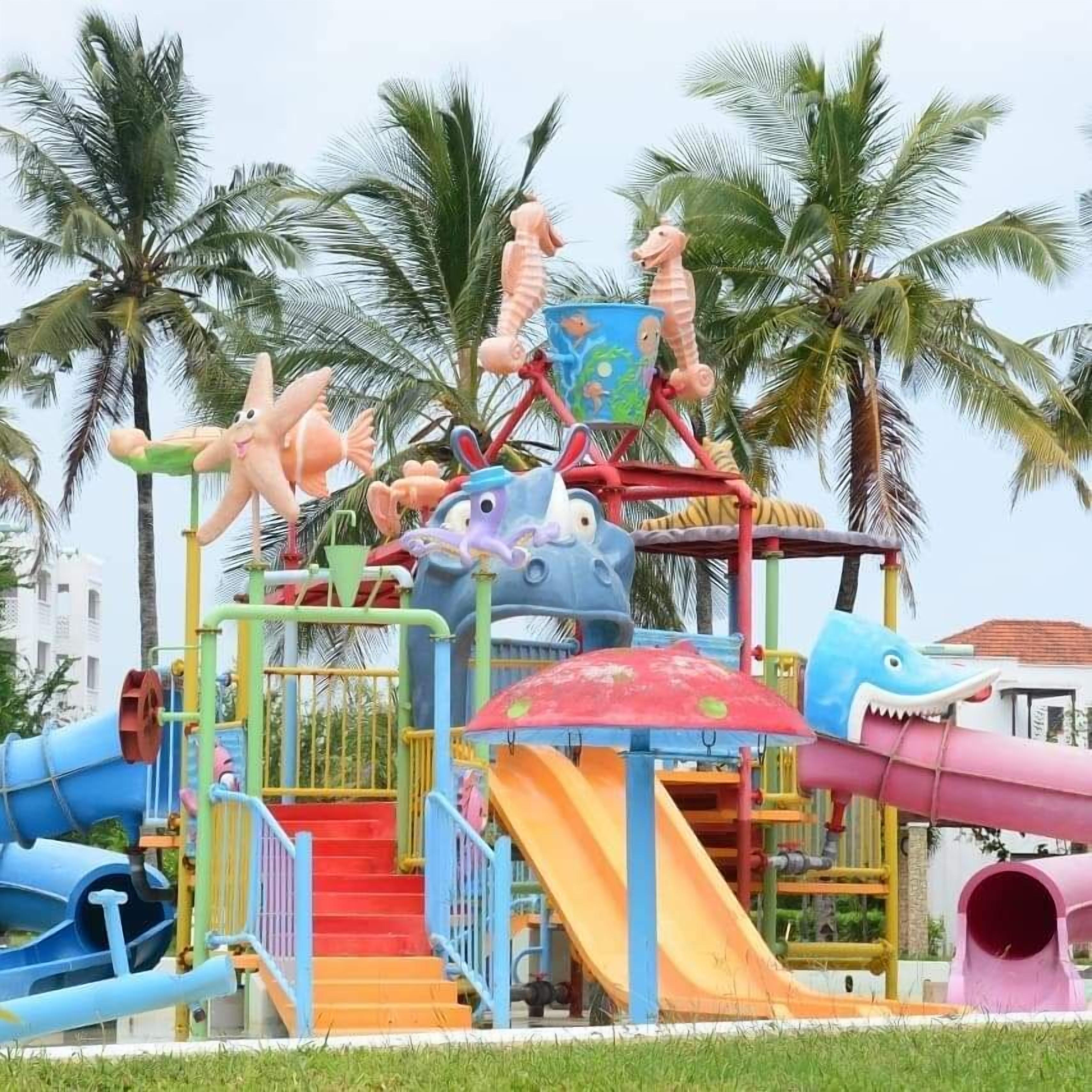 Área de juegos infantiles al aire libre