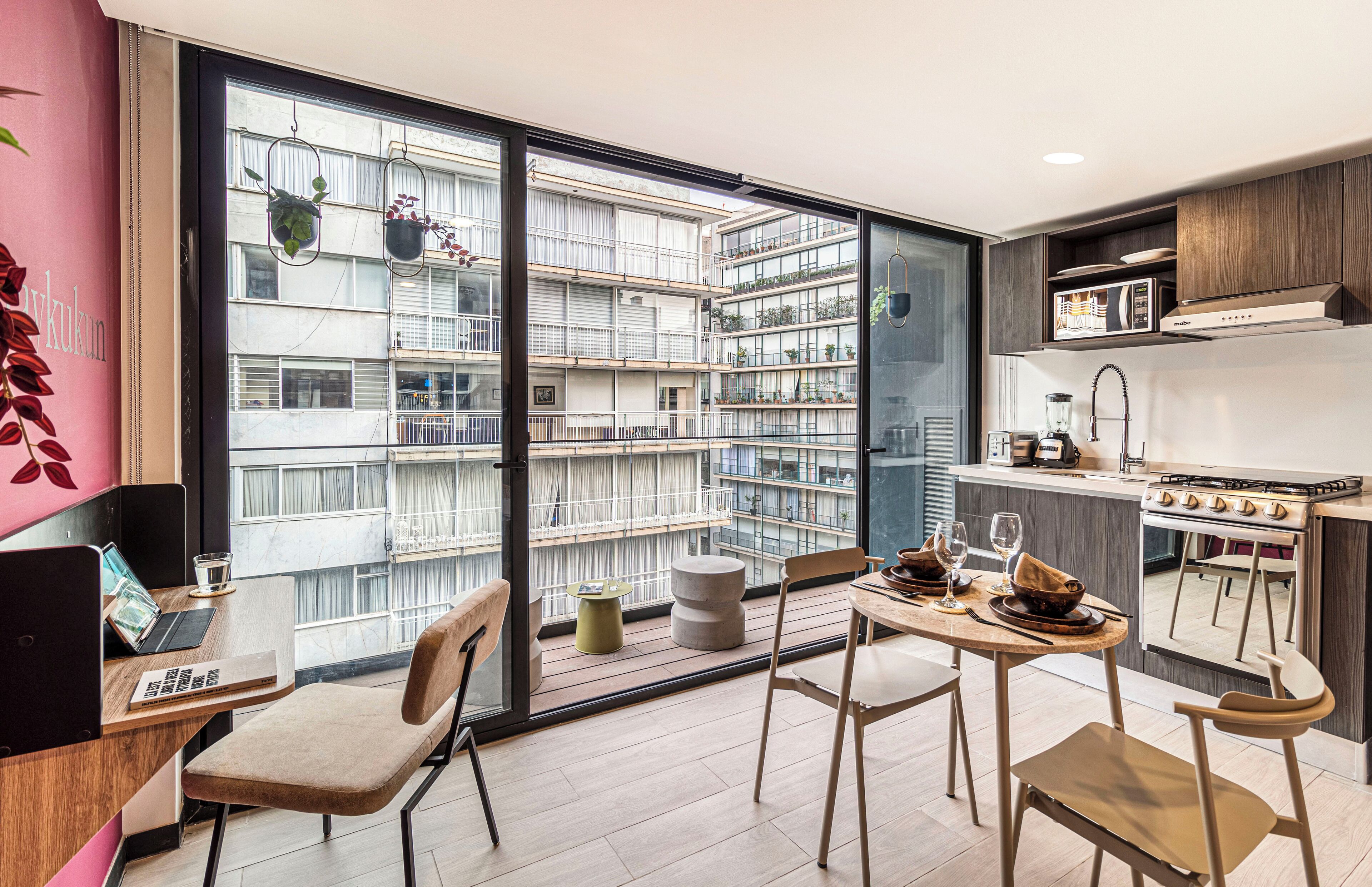 Business appartement | Uitzicht op de stad