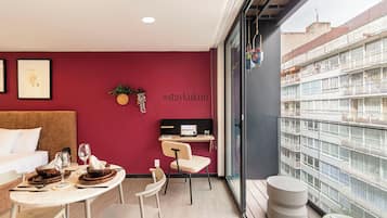 Apartamento Business | Balcón