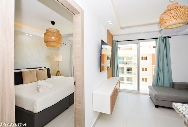 1 bedroom, in-room safe, desk, iron/ironing board - CozyFamily Punta Cana (Punta Cana)