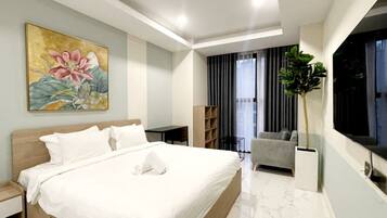 1 bedroom, iron/ironing board, WiFi, bed sheets