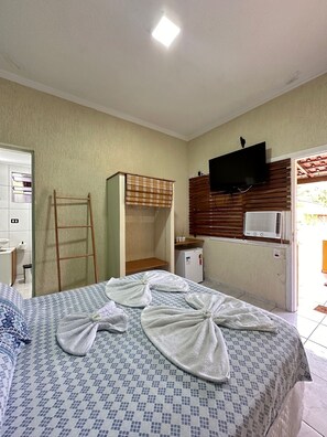 Double Room | Minibar, free WiFi - Pousada Point Beach (Guarujá)