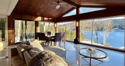 BORD DE L'EAU - Lac de L'Achigan, Saint-Hippolyte - CHALET DE LUXE À LOUER