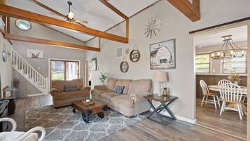 Fernseher, Kamin, Videospiele