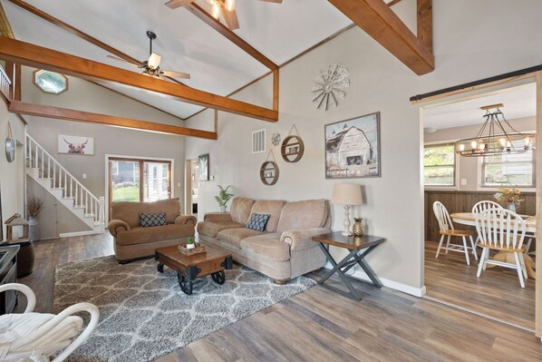 Televisio, takka, videopelejä