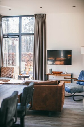 Smart TV, fireplace - Holiday Home Maridu Family L-Cube (Arnhem)