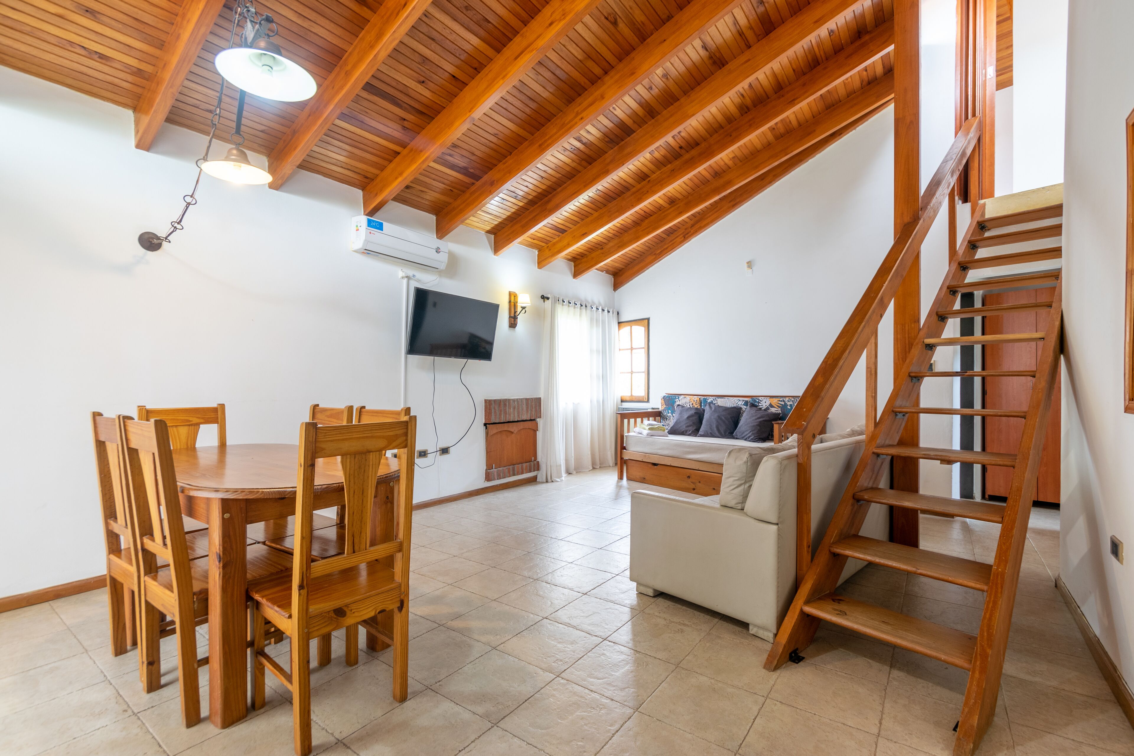 Family Cabin | Living area | Flat-screen TV