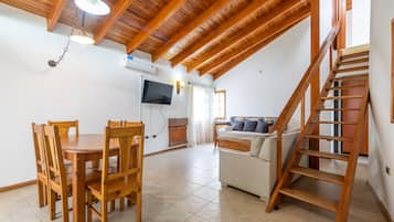 Family Cabin | Living area | Flat-screen TV