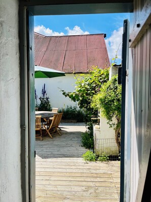 Chambre Double | Vue sur la cour