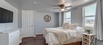 Big Beautiful Beach House with private pool close to everything in town & beach.