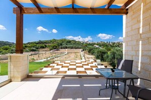 Villa - 5 sovrum - privat pool - utsikt mot trädgården | Terrass/Patio