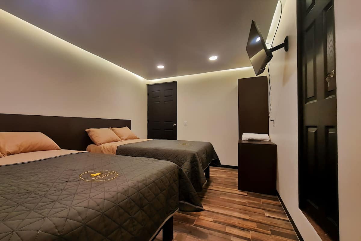 Deluxe Room, 2 Double Beds | Egyptian cotton sheets, premium bedding, down comforters