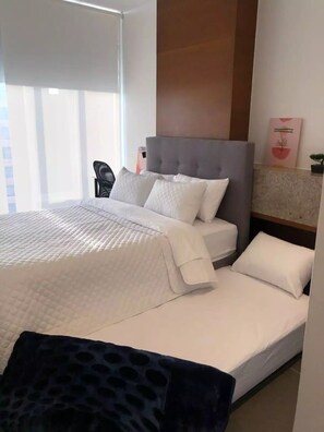 1 Schlafzimmer, Schreibtisch, kostenloses WLAN, Bettwäsche