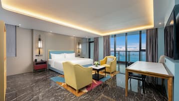 Standardzimmer, 1 King-Bett, Balkon, Meerblick