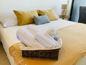 1 室のベッドルーム、アイロン / アイロン台、WiFi、ベッドシーツ