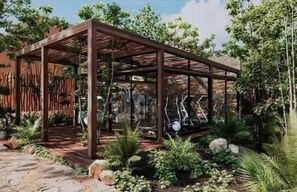 Property grounds - Family-friendly, 3 bdr house Pool BBQ & 200mbps (Tulum)