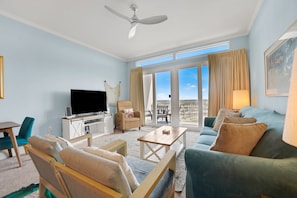 Smart TV, DVD player, books