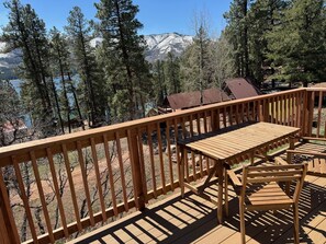 Outdoor dining - Bright and Airy Lakeside Bungalow with Stunning Views! (Bayfield)