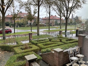 Blick von der Unterkunft