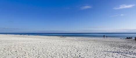 Accommodatie ligt op het strand