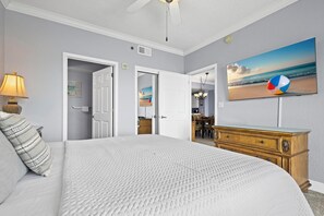 2 多间卧室、WiFi、床单