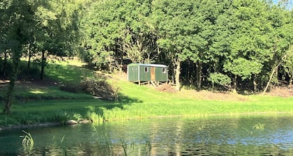 Glamping Shepherds Hut in Holt Hollow, Rural North Norfolk, Dog Friendly