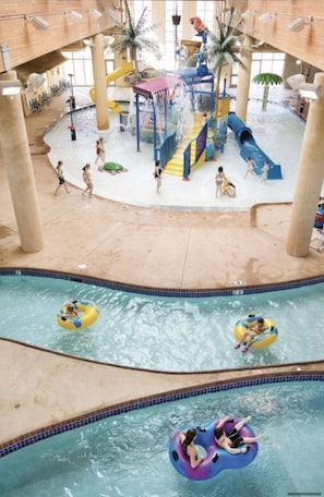 Indoor pool, outdoor pool - Updated & beautiful family-friendly, getaway at Bridges Bay! (Arnolds Park)
