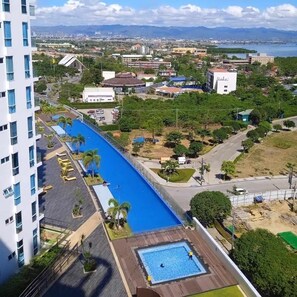Front of property - condominium rentals at Mactan Newtown (Lapu-Lapu)