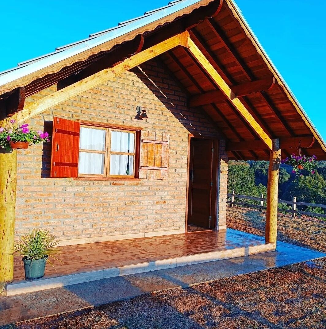 Chalé romântico | 1 quarto, roupas de cama antialérgicas