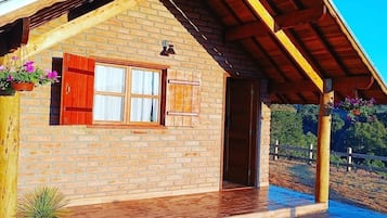 Chalé romântico | 1 quarto, roupas de cama antialérgicas