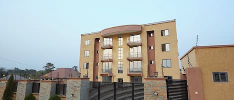 Façade de l’hébergement