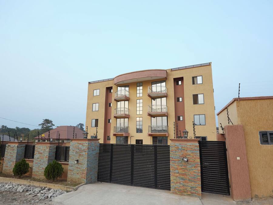 Voorkant van accommodatie