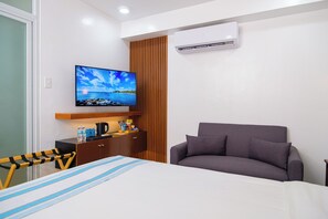 Habitación Premier | Sábanas de algodón egipcio y ropa de cama de alta calidad 