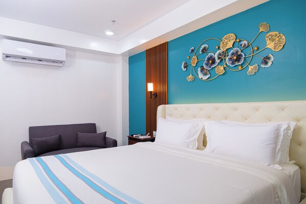 1 habitación, sábanas de algodón egipcio y ropa de cama de alta calidad 