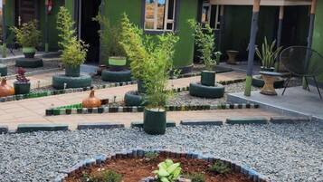 Overnattingsstedets uteområder