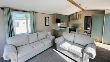 電視、壁爐、DVD 播放機、音響