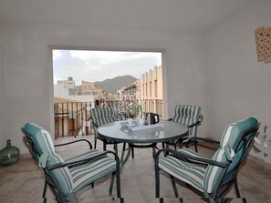 Dining - Penthouse with lift and terrace close the beach (Puerto Pollensa)