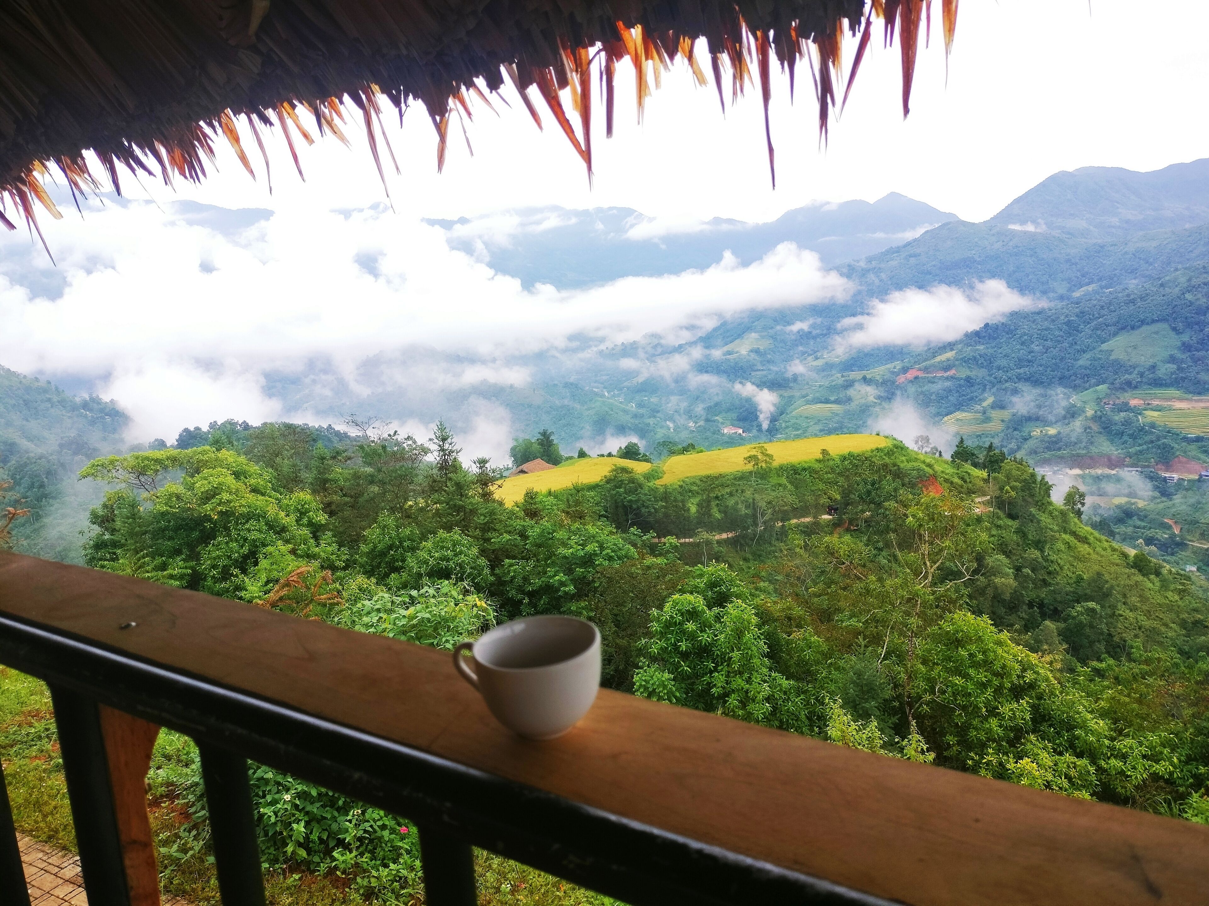 Utsikt fra overnattingsstedet