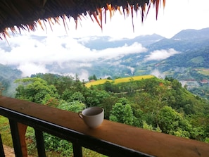 Utsikt fra overnattingsstedet