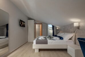 패밀리 아파트, 침실 여러 개, 바닷가 (Family Resort Santa Maria II) | 3 개의 침실, 노트북 작업 공간, 무료 WiFi, 침대 시트