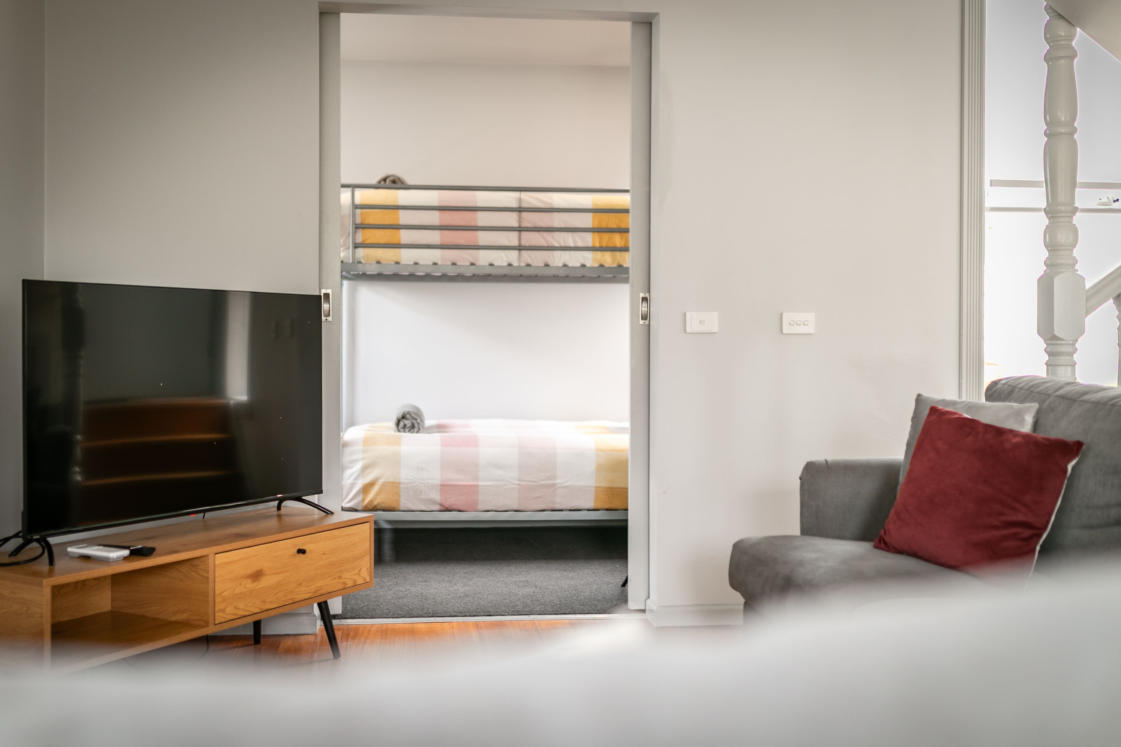 3 bedrooms, iron/ironing board, travel cot, free WiFi